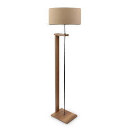 Opviq AYD-2823 Lámpara de Pie de Madera Marrón Claro